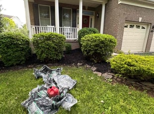 Mulching by Miguel Rivera for Patrick H. in Haymarket, VA