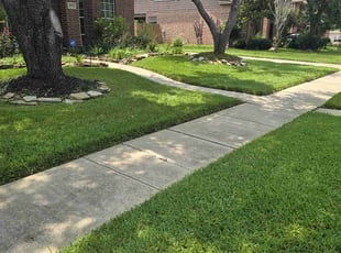 Brad P.'s Lawn Care service result