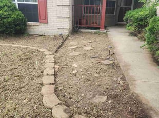Weeding by Michael O'Connor for Dennis G. in Oak Point, TX