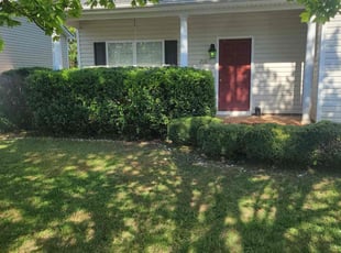 Bush Trimming by Theresa Coles for Bryant N. in Mebane, NC