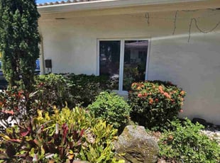 Bush Trimming by Rick Buricca for Linda K. in Deerfield Beach, FL