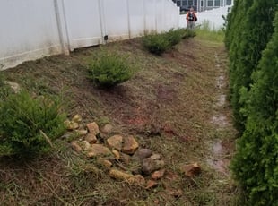 Landscaping by James Steele for Mark S. in Indian Trail, NC