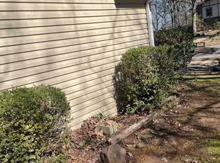 Bush Trimming by Curtis Stewart for James K. in Maumelle, AR