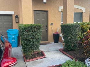 Bush Trimming by Charles Walton for Paul F. in Boynton Beach, FL