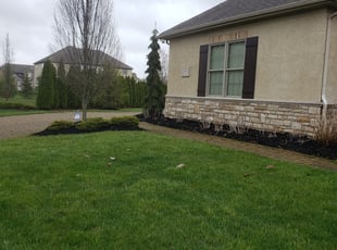 Mulching by Jared Mackey for Windsor P. in New Albany, OH