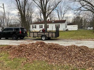 Leaf Removal by Matthew Hanna for Latice C. in Elyria, OH
