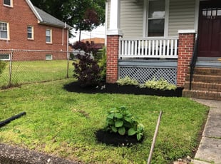 Mulching by Aaron Kinchen for Rachel G. in Richmond, VA