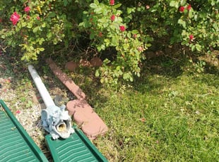Weeding by Marvin Simmons for Harry D. in Eagleville, PA