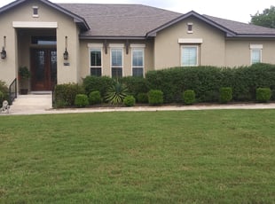 Bush Trimming by Jason Westgor for Charles N. in San Antonio, TX