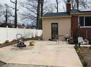 Leaf Removal by Kevin Bustos for Norma G. in Clinton, MD