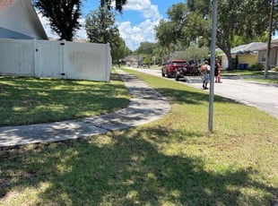 Leaf Removal by Cari Butler for William H. in Brandon, FL