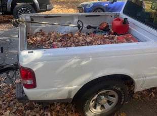 Leaf Removal by Davon Lightfoot for Marshall N. in Richmond, VA