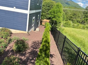 Mulching by Nicholas Caruso for Melinda B. in Asheville, NC