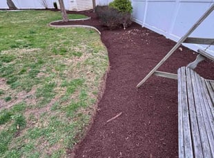 Mulching by Edwin Villagran for Chris C. in Olney, MD