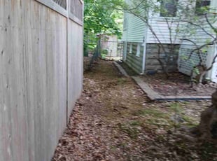 Leaf Removal by David Welsh for Courtney R. in Westborough, MA