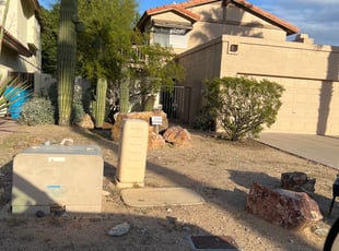 Weeding by Aaron Flores for Mike J. in Phoenix, AZ
