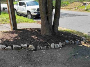 Mulching by Mike Williams for Rebecca T. in Richmond, VA