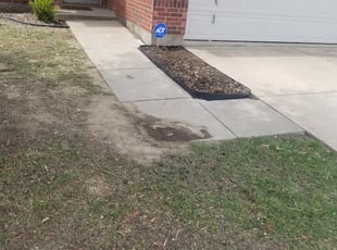 Weeding by Michael Weil for Gary D. in Burleson, TX