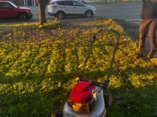 Leaf Removal by James Abernathy for Sherman A. in Cincinnati, OH