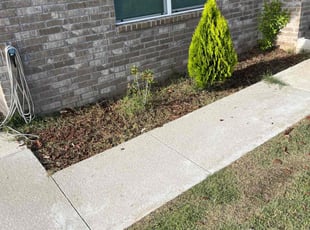 Weeding by Terrance Walker for Gray D. in Oklahoma City, OK