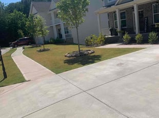 Larry N.'s turf maintenance service result