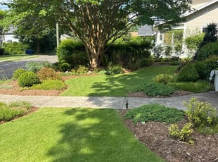 Jessica W.'s lawn maintenance service result