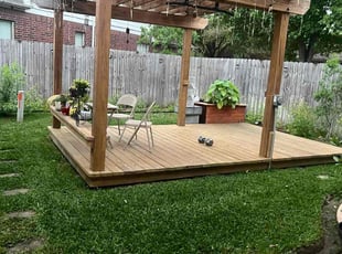 Elizabeth B.'s lawn care service result