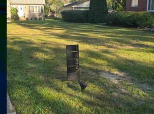 Valerie M.'s lawn care service result