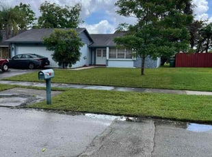 "Rita F.'s lawn care service result