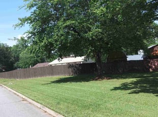 Julie W.'s lawn maintenance service result