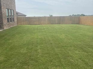 Amy B.'s lawn maintenance service result