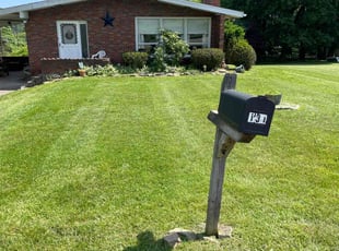 Kristen W.'s lawn care service result