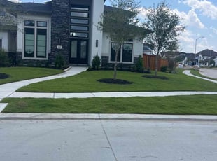 Ben R.'s turf maintenance service result