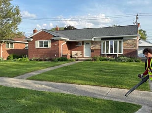 Christina C.'s lawn care service result