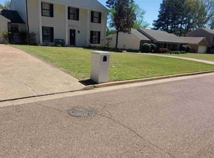 Cynthia K.'s grass cutting service result