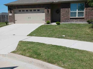 Victoria T.'s grass cutting service result