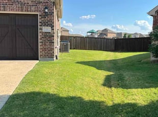 Taylor D.'s lawn care services service result