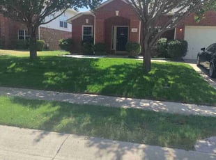 Kimberly S.'s turf maintenance service result
