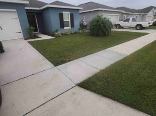 Linda C.'s lawn care service result