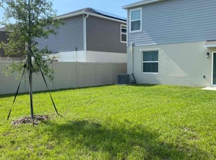 Heather F.'s lawn maintenance service result