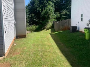 James F.'s lawn care services service result