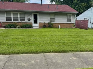 Rebecca W.'s turf maintenance service result