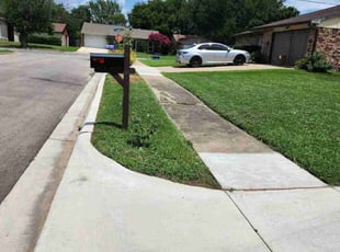 G T.'s grass maintenance service result