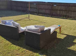 Natasha H.'s lawn maintenance service result