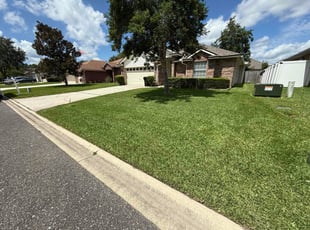 Charlene F.'s grass cutting service result