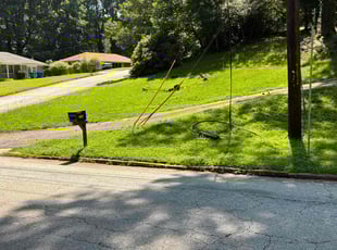 Brittany J.'s turf maintenance service result