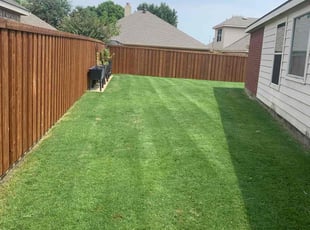 Valerie V.'s lawn maintenance service result