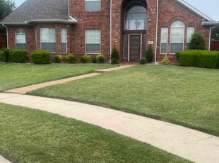 Karen B.'s grass cutting service result