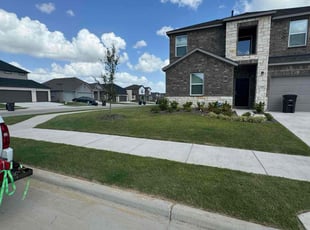 Sparkle W.'s grass maintenance service result