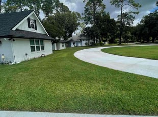 Micah D.'s grass cutting service result